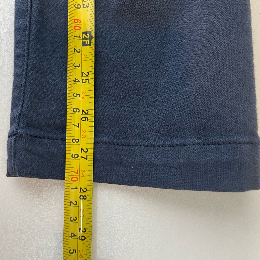 NWT PAIGE Mayslie Pants 24 Vintage Navy Haze Utility Trouser Straight Leg Jeans - Picture 9 of 11